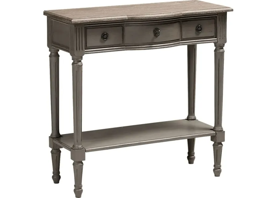 Natrona Gray Console Table-Gray
