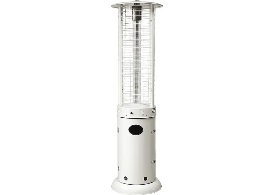 Bromo Heat White Round Patio Heater-22.44