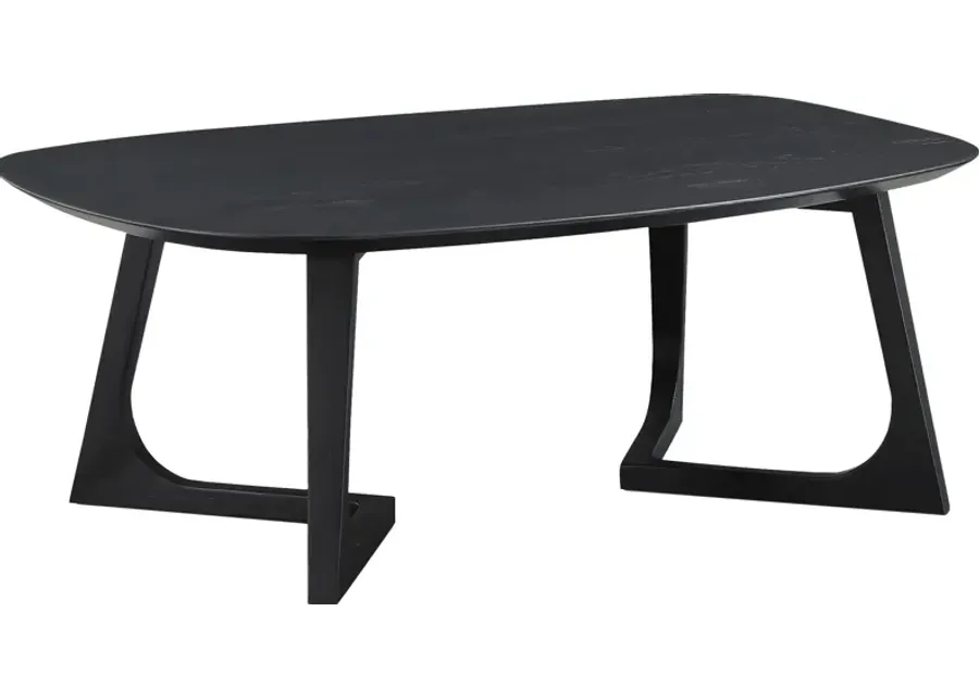 Clioo Black Cocktail Table-Black