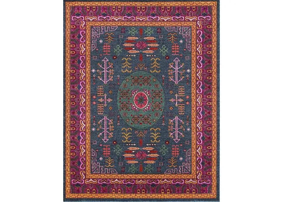 Anoura I Brick Red 7'10 x 10'2 Rug-Red