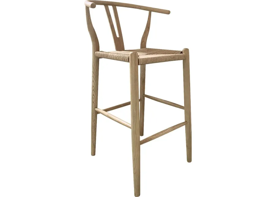 Kilps Beige Counter Stool-Beige