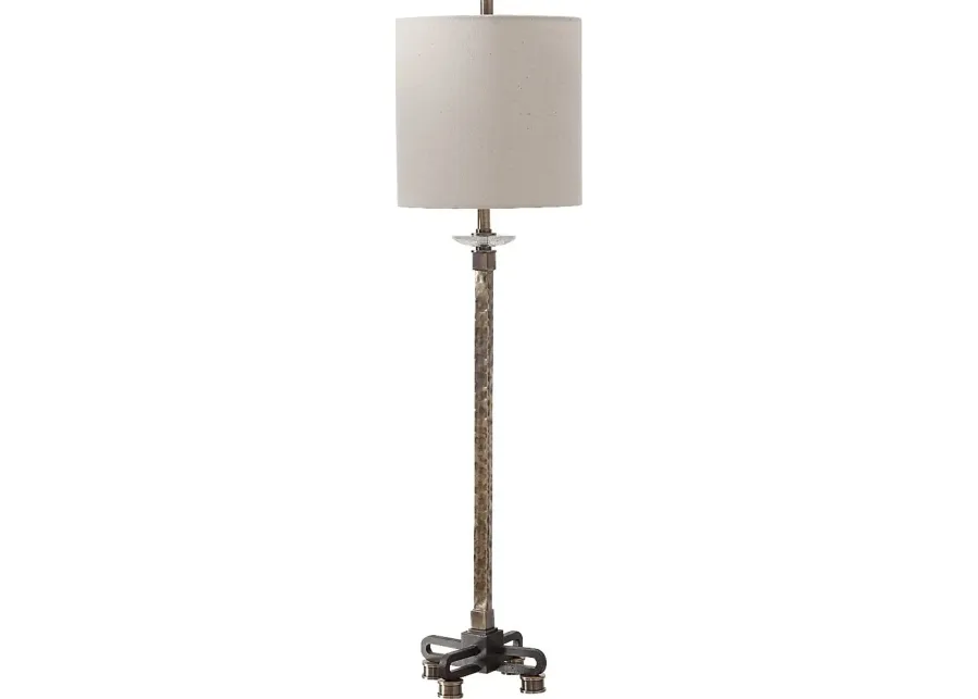 Jordan Gate Brass Lamp-Brass