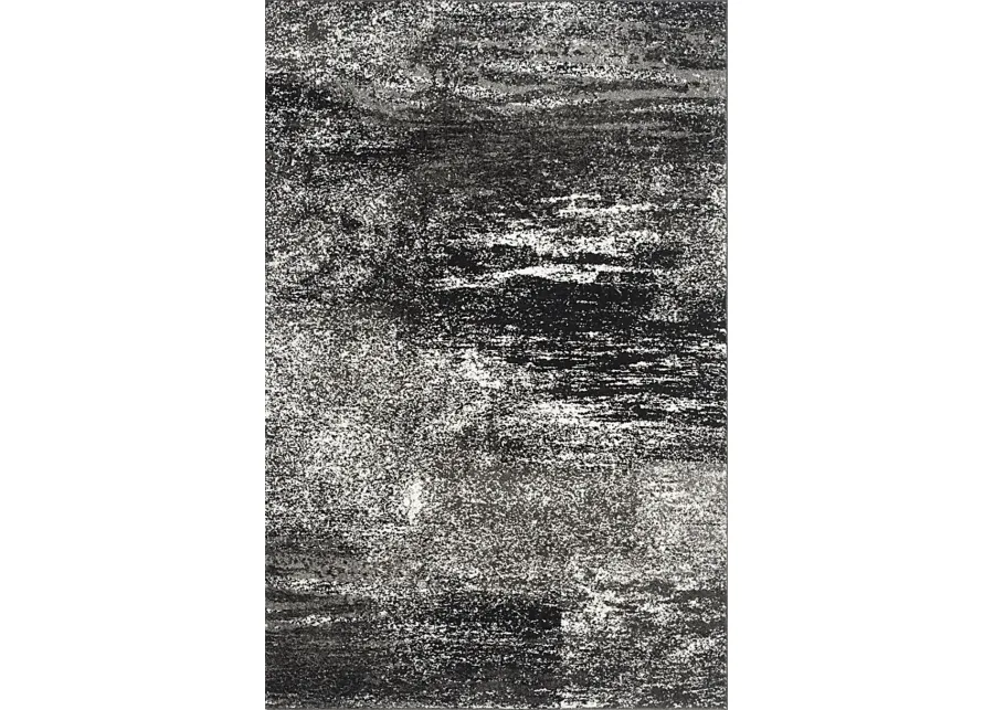 Anvar Silver 6' x 9' Rug-Silver