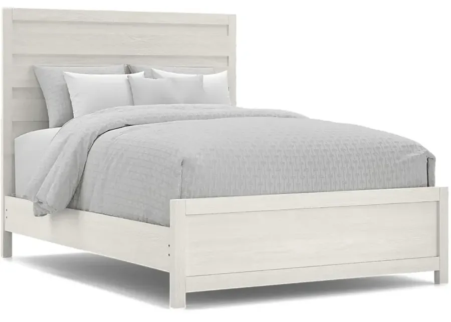 Barringer Place White 3 Pc Queen Panel Bed-63
