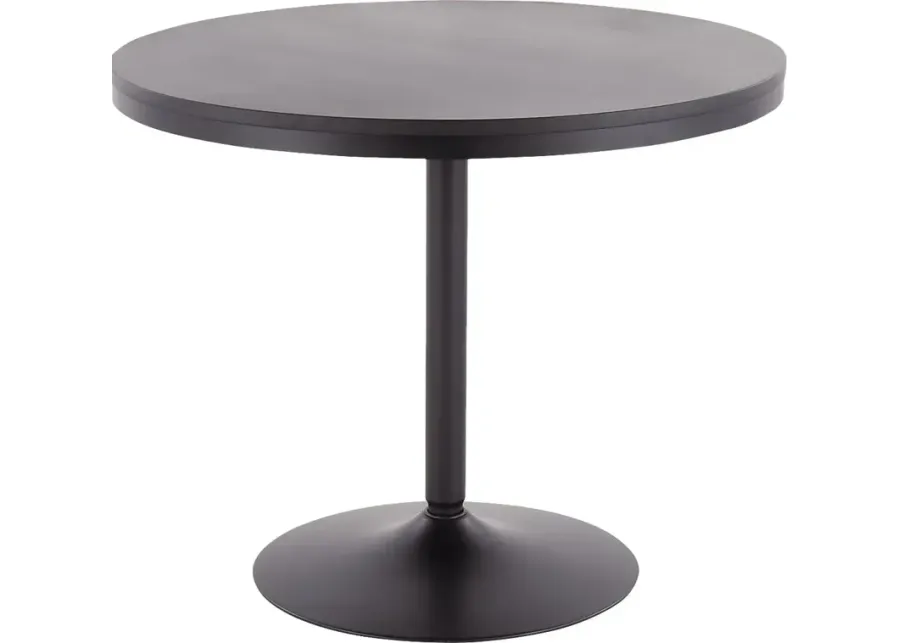Baynard Black Dining Table-Black