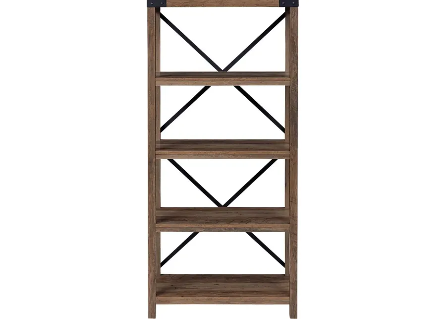 Northwinds Oak Bookcase-30