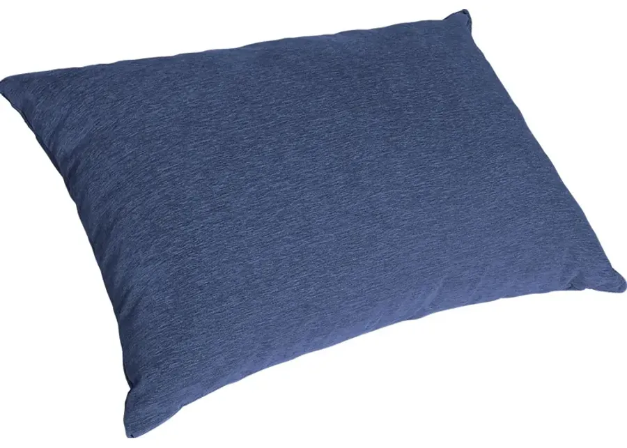 Kids Kimmy Navy Bean Bag Chair and Floor Pillow-Navy