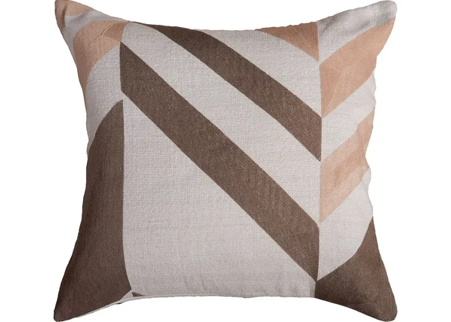 Kangur Natural Indoor/Outdoor Accent Pillow-Tan