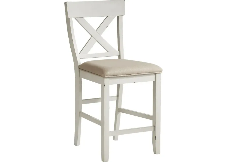 Spring Cottage White Counter Height Stool-23.75 1 30517-spring-cottage-white-counter-height-stool-23-75-1.webp