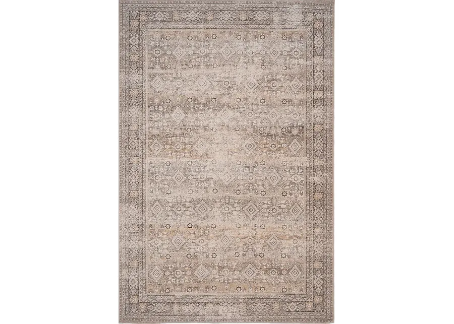 Delstead Smoke Gray 9'10 x 11' Rug-Smoke, Gray