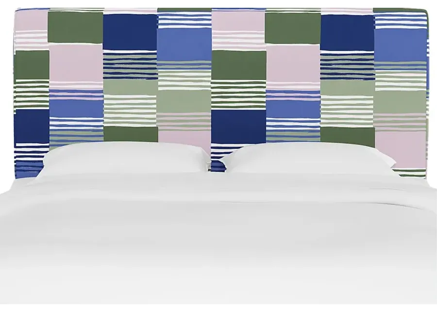 Kids Tangere Lilac Full Upholstered Headboard-Lilac