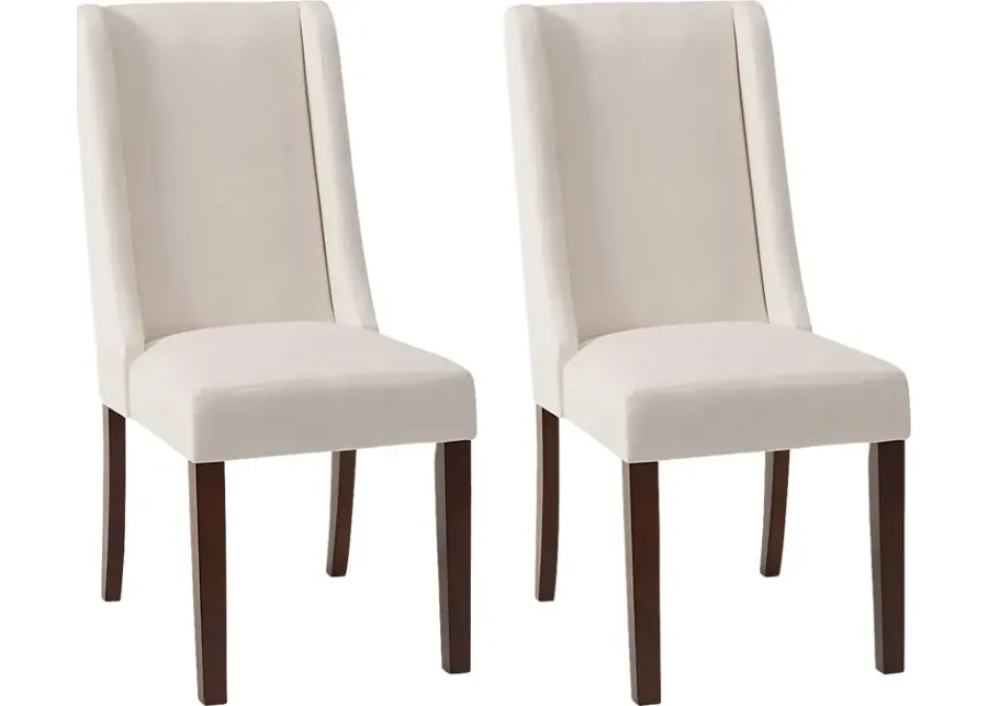 Vinvale Cream Side Chair, Set of 2-Cream