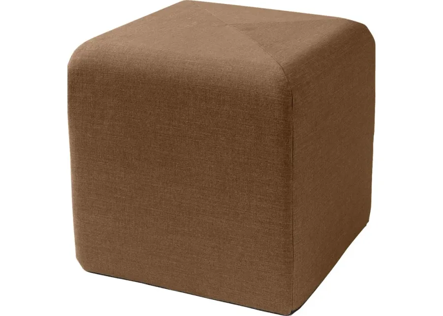 Edunci Brown Ottoman-Brown