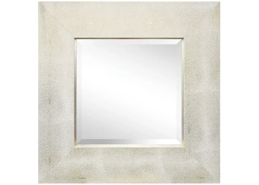 Blandon White Mirror-White