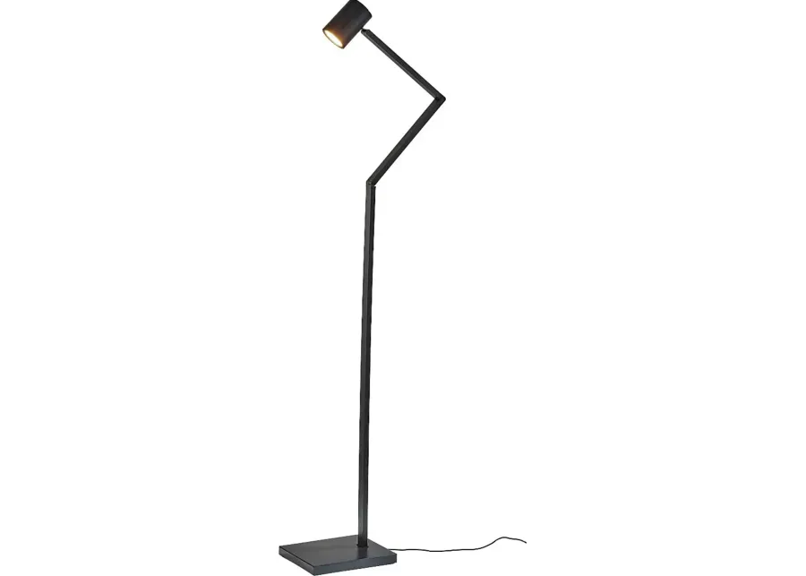 Parrilla Street Bronze Floor Lamp-Bronze