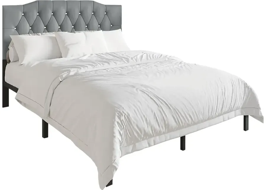 Leveson Gray Twin Bed-Gray