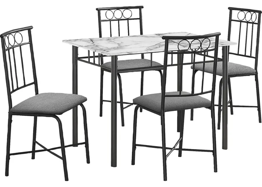 Daveitta Gray Dining Table Set-Gray 1 32146-daveitta-gray-dining-table-set-gray-1.webp
