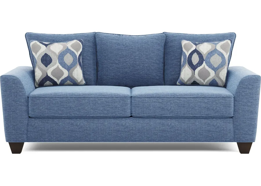 Dennin Heights Blue Sofa-87