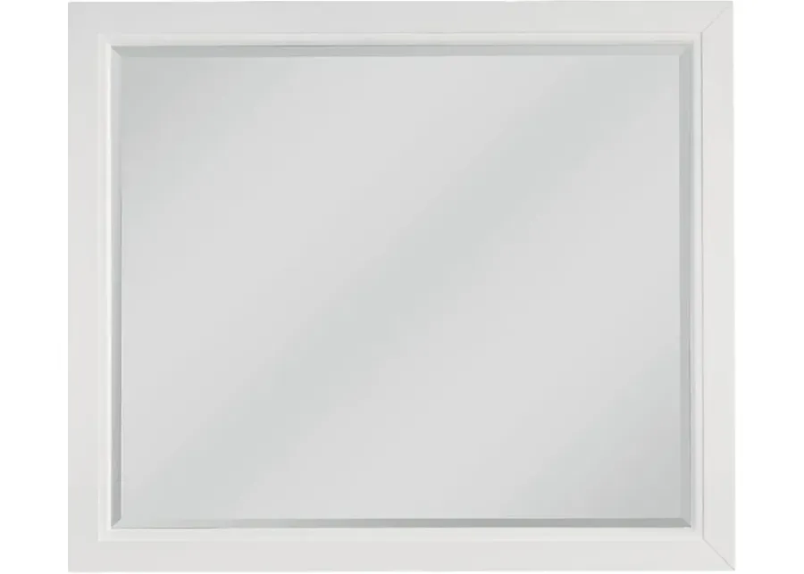 Tremblay Square White Mirror-42