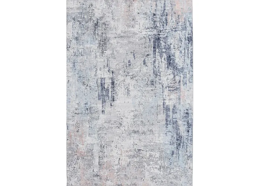Minky Nomi Gray 7'6" x 9'6" Rug-90