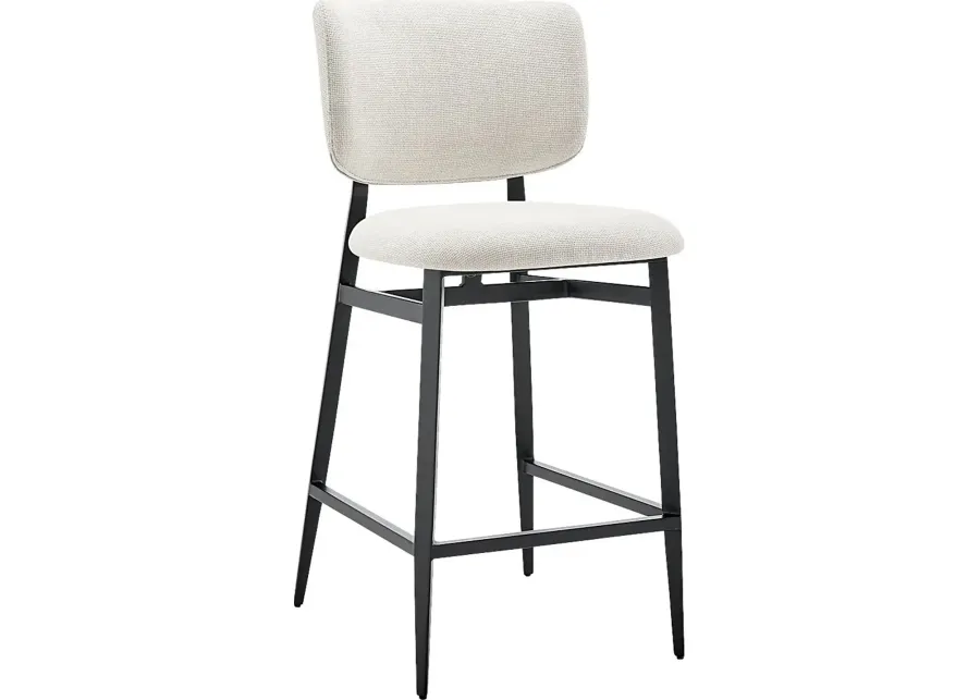 Toomerville Beige Counter Stool-Beige