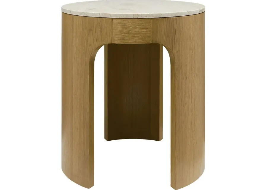 Tuslen White/Brown End Table-White, Brown 1 32684-tuslen-white-brown-end-table-white-brown-1.webp