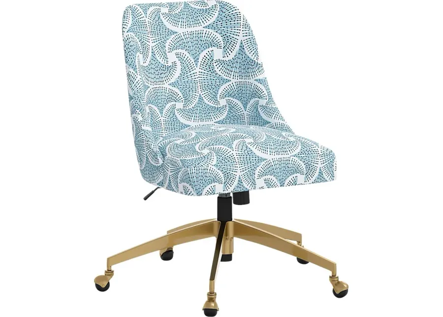 Artlane Light Blue Desk Chair-Light Blue