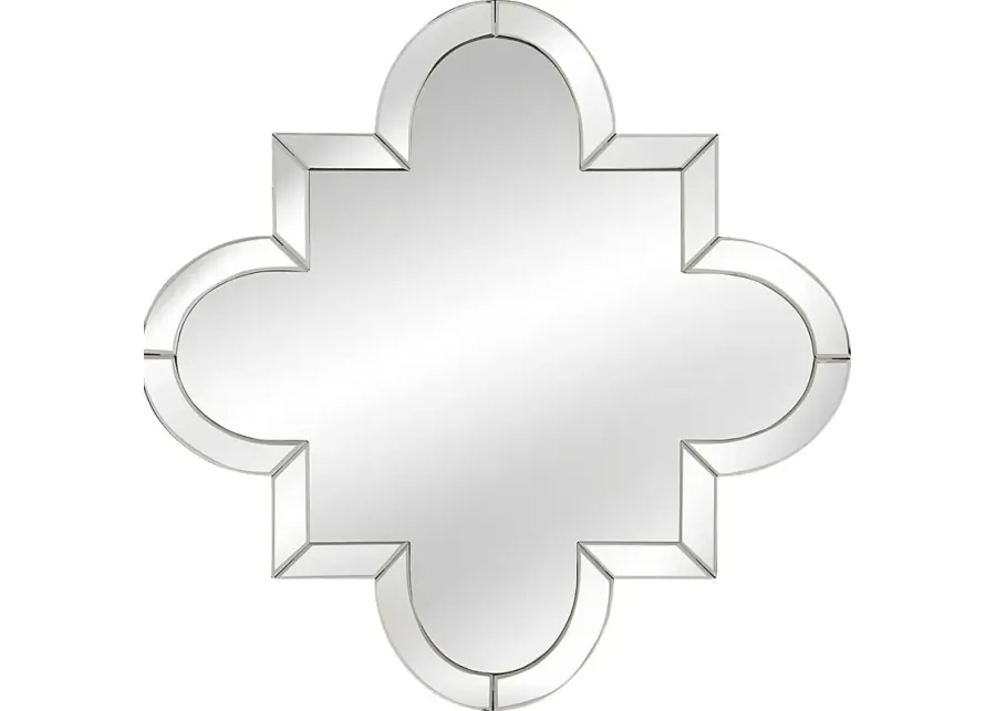 Beaubien Silver Mirror-Silver