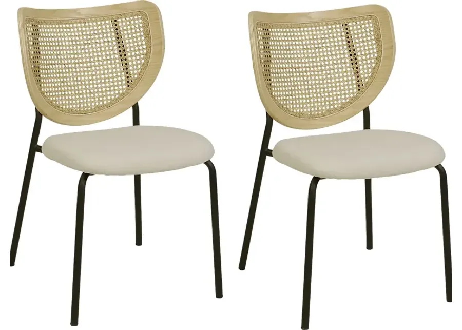 Congaree Natural Dining Chair, Set of 2-Natural
