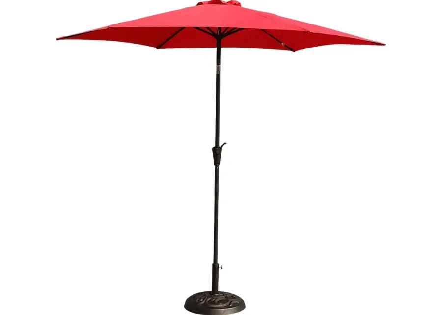 Outdoor Fantine Red Umbrella-Red