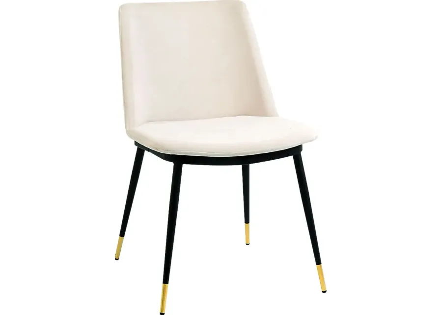 Quannah Ivory Dining Chair, Set of 2-Ivory