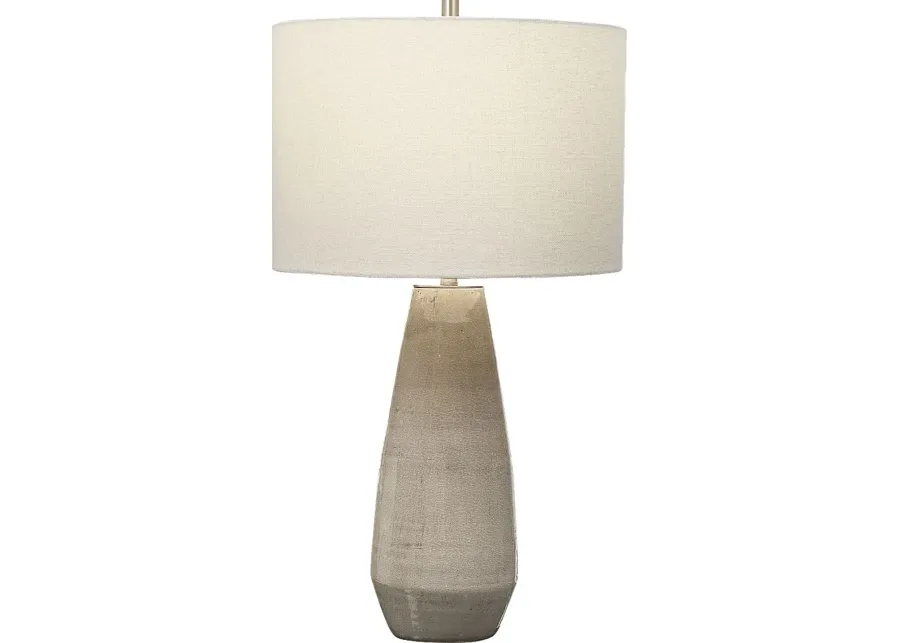 Fremont Peak Taupe Lamp-Taupe