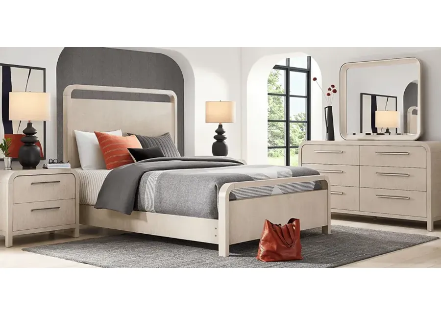 Canyon Light Gray 7 Pc King Panel Bedroom