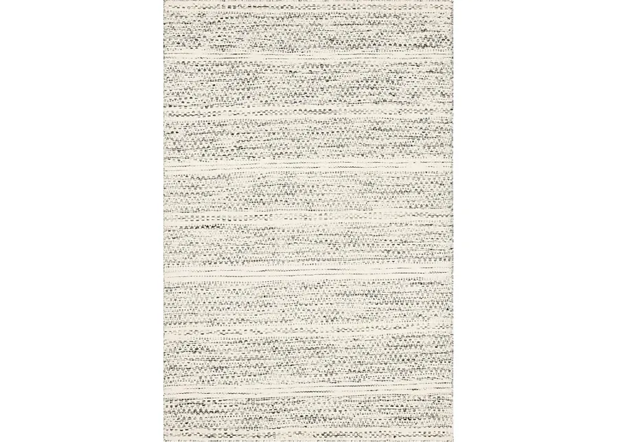 Whiteweld Cream 5' x 7'6 Rug-Cream, Beige, White, Black