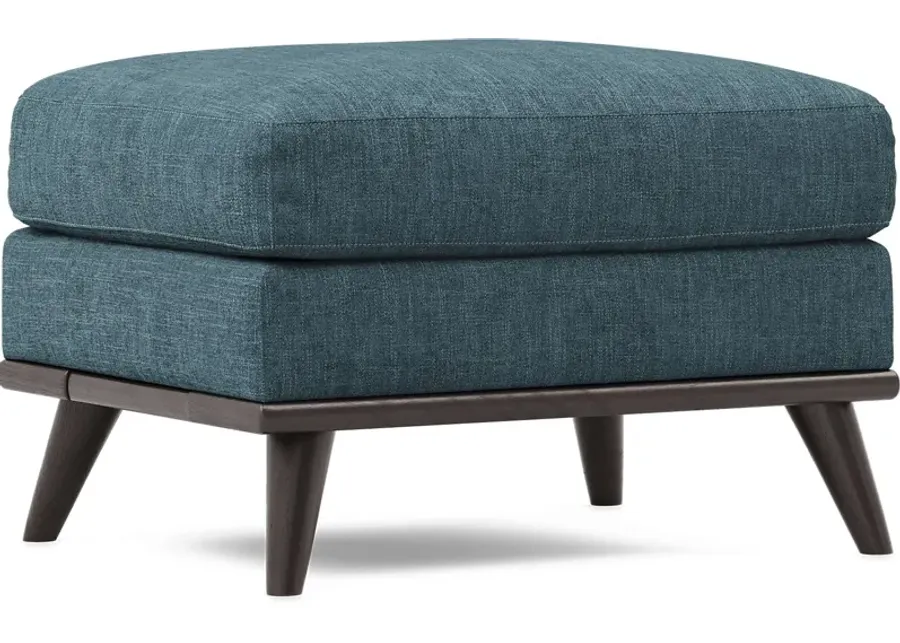 East Side Teal Ottoman-28