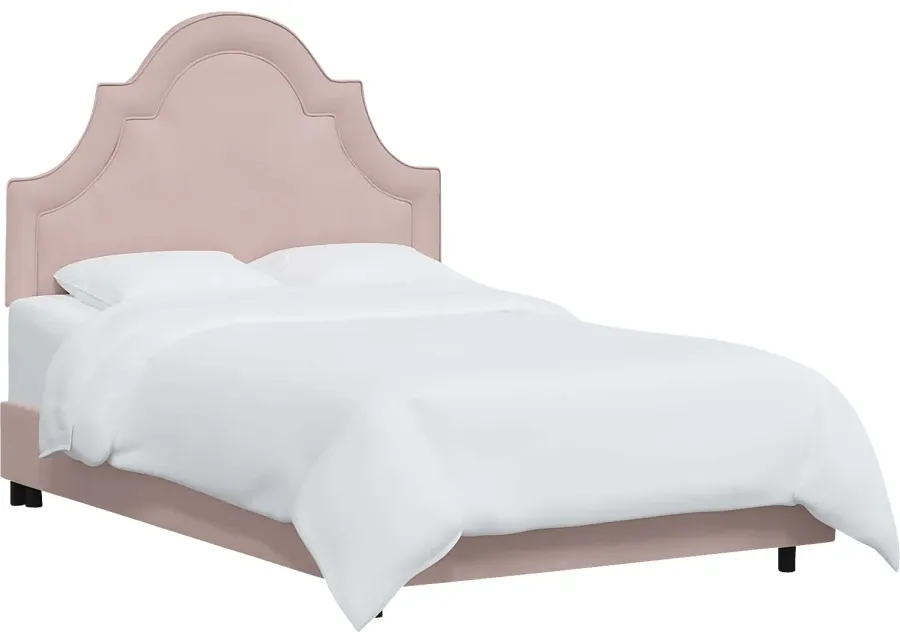 Aldimo Pink Full Bed-Pink