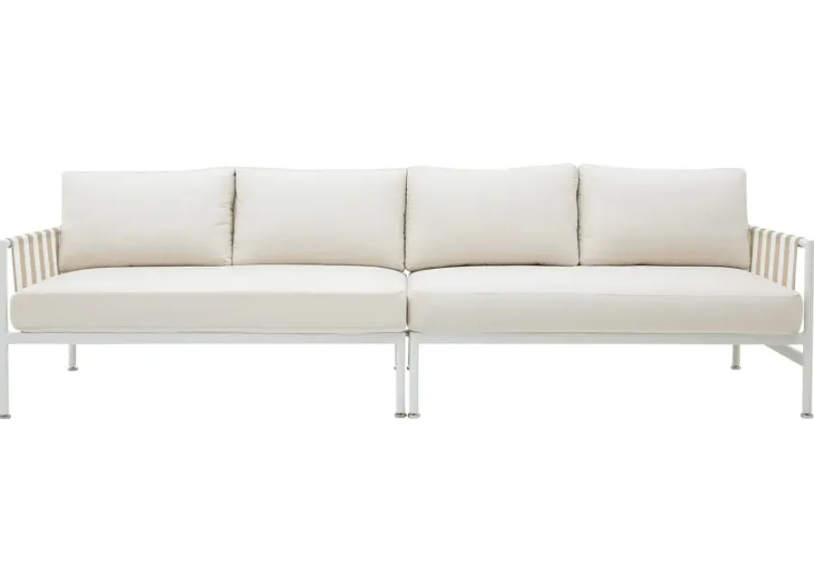 Outdoor Arboleda Cream Sofa-Cream