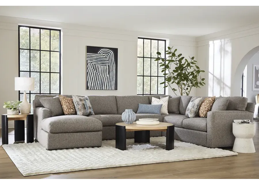 Harmonie Gray 3 Pc Sleeper Sectional-139