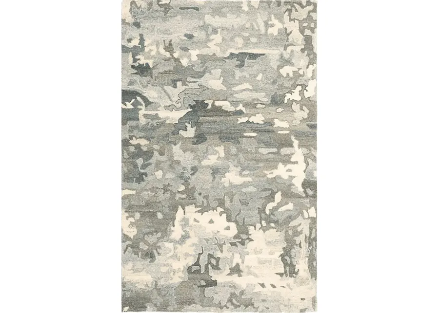 Kalicia Gray 5' x 8' Rug-Gray