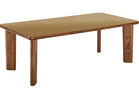 34208-crystalware-brown-rectangle-dining-table-brown-1.webp