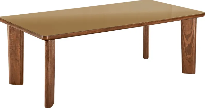 34208-crystalware-brown-rectangle-dining-table-brown-1.webp