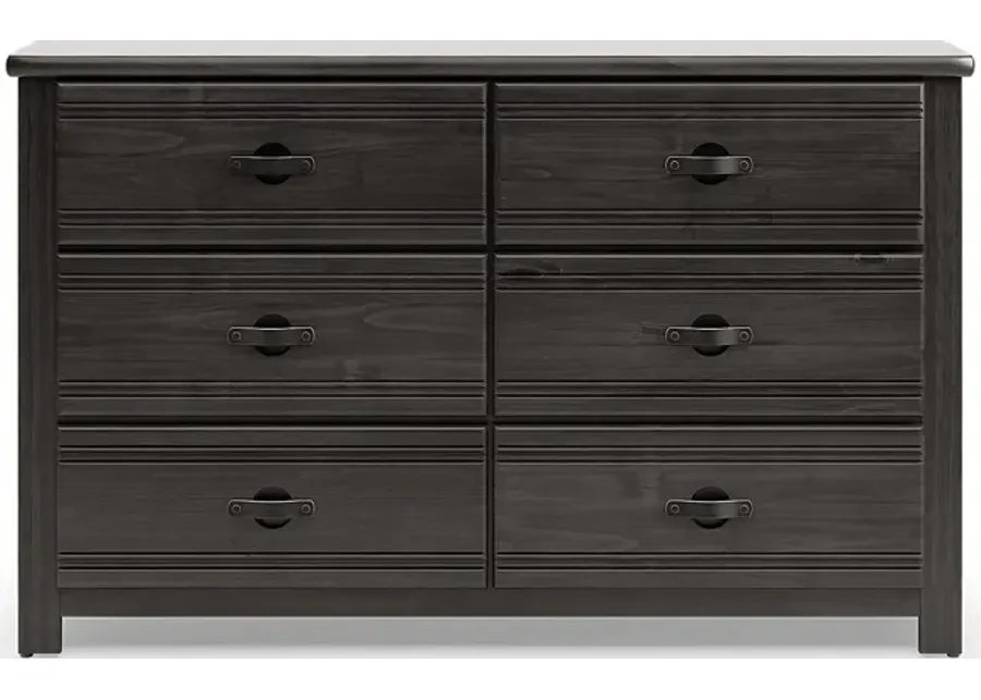 Kids Creekside 2.0 Charcoal Dresser-54