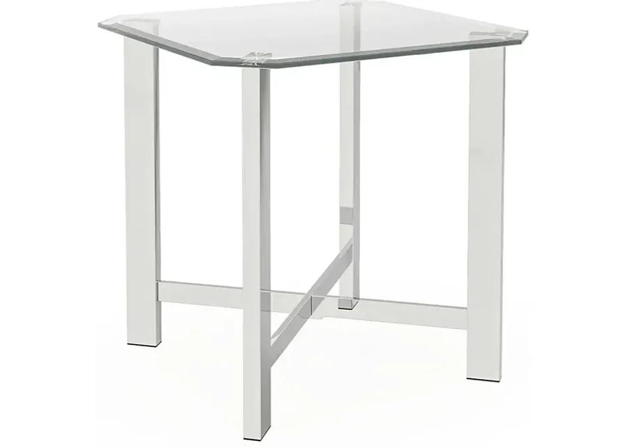 Teagan Chrome End Table-25