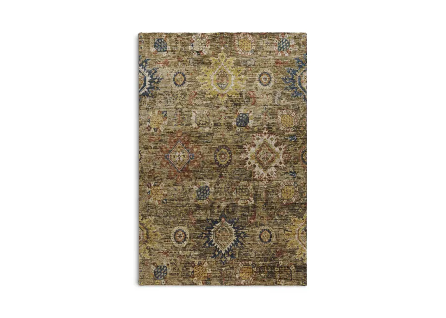 Silk Road Clove Washable Area Rug - 3 0  X 5 0 