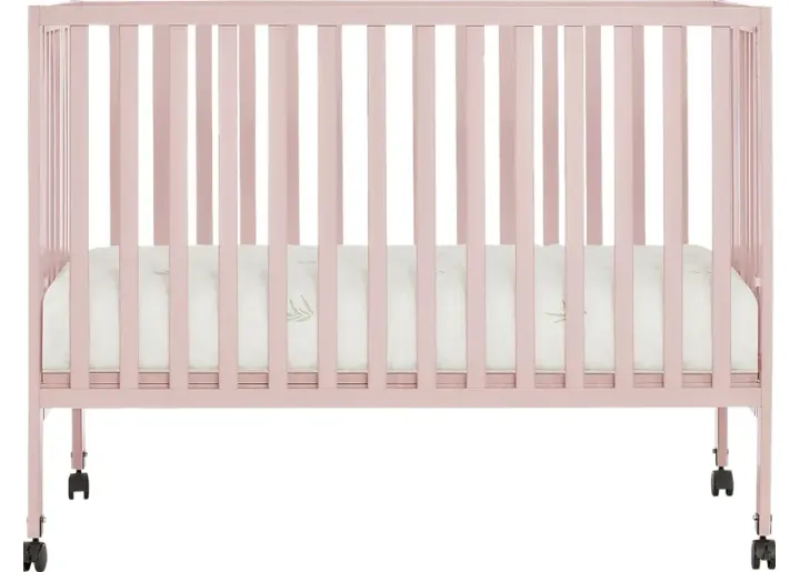 Kids Elaro Pink Crib-Pink