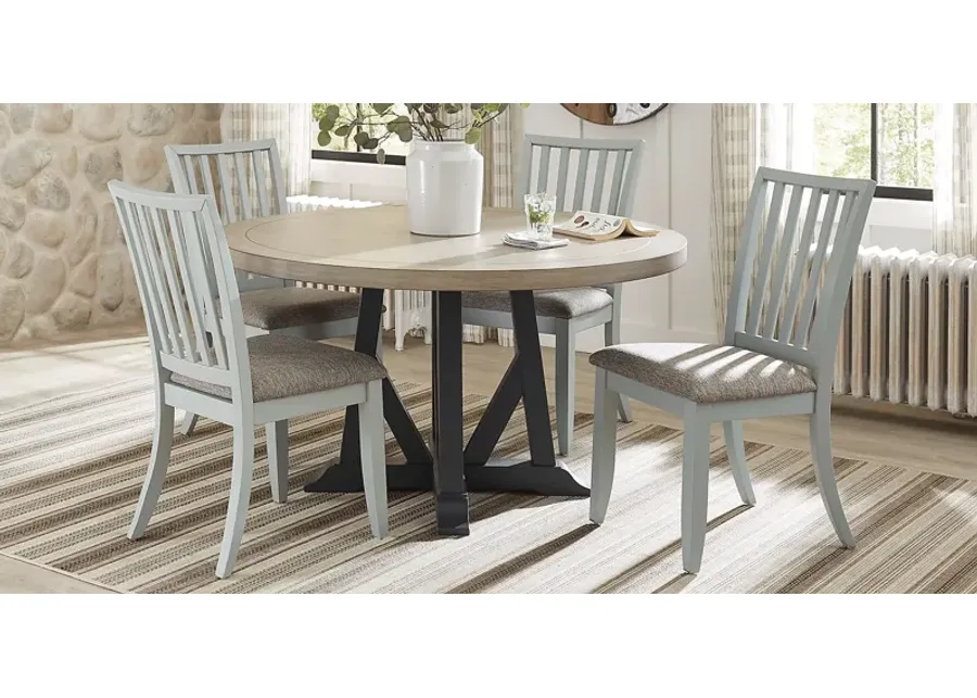 34757-hilton-head-graphite-5-pc-round-dining-room-with-mint-chairs-1.webp