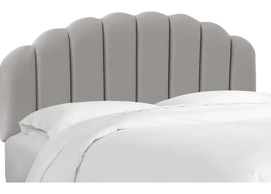 Eloisan Gray Full Headboard-Gray