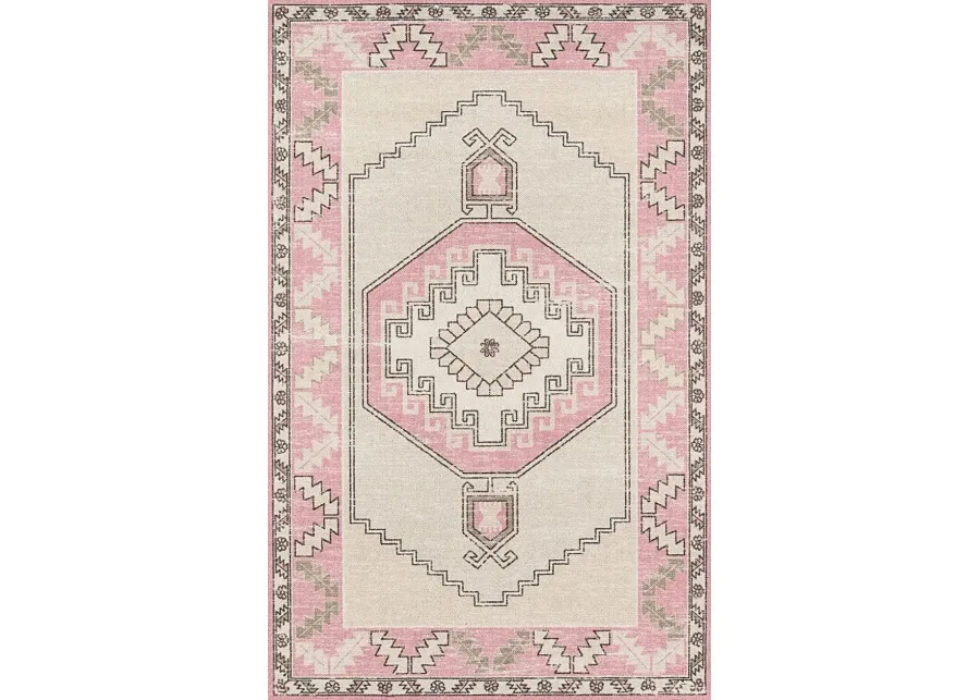Arisha Pink 3'3 x 5' Rug-Pink