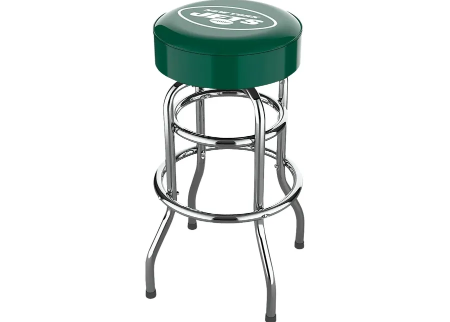 Big Team New York Jets Green Barstool-Green
