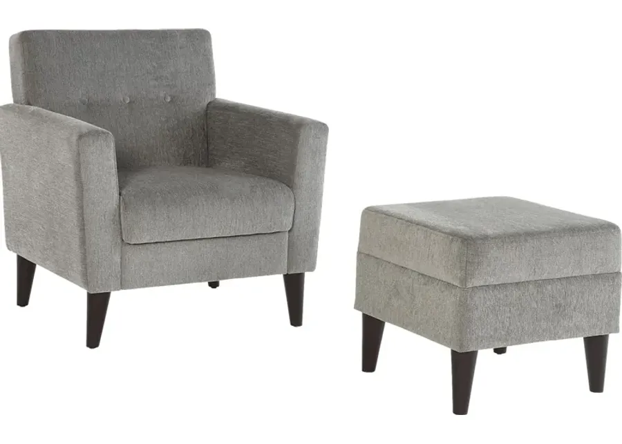 Zouave Gray Accent Chair and Ottoman-Gray 1 35323-zouave-gray-accent-chair-and-ottoman-gray-1.webp